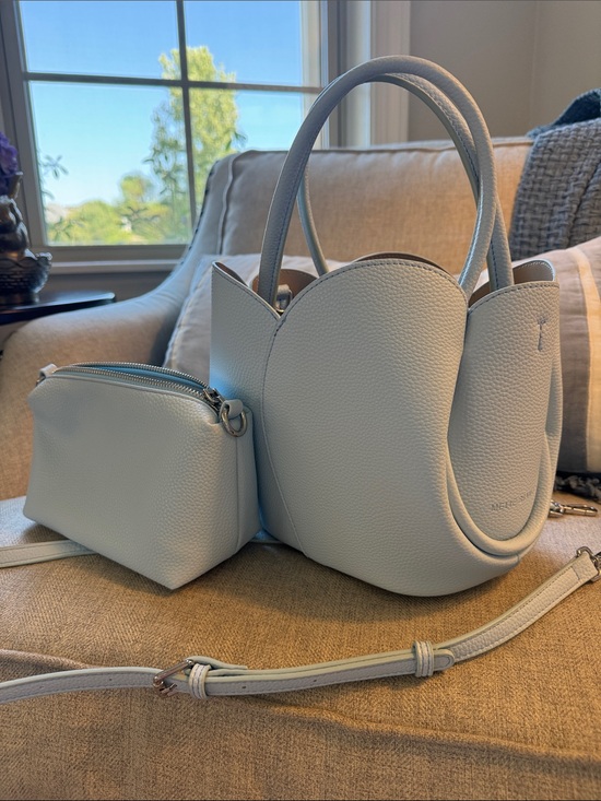 Melie Bianco Handbags - Melie Bianco Tulip Top-Handle Crossbody Tote - like new